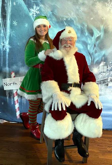 Santa and Elf